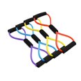 thumbnail image 4 of 2020 Hot Yoga Gum Fitness Resistance 8 Word Chest Expander Rope Workout Muscle Fitness Rubber Elastic Bands For Sports Exercise, 4 of 7
