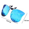 thumbnail image 4 of KAIYANG Gafas de sol polarizadas con clip en forma de ojo de gato para colocar sobre gafas graduadas para mujer con protección UV, 4 of 5