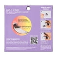 thumbnail image 4 of KISS Easy Tab Self Adhesive Eyelashes, Authentic Natural, 10mm-12mm, 2 Lash Clusters, 4 of 7