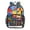 Colorful Elements, variant on Clear Backpack Heavy Duty PVC Transparent Backpack for College Workplace, Neon-colored Triangle