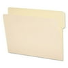 Heavyweight Manila End Tab Folders 9" Front, 1/3-Cut Tabs, Top Position, Letter Size, 100/Box