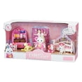 thumbnail image 1 of Juguete Casa de Muñecas Set de Bebé Conejito con Cuna, Caballito Mecedor, Accesorios y Figuras Incluidas, 1 of 4