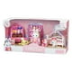 thumbnail image 1 of Juguete Casa de Muñecas Set de Bebé Conejito con Cuna, Caballito Mecedor, Accesorios y Figuras Incluidas, 1 of 4