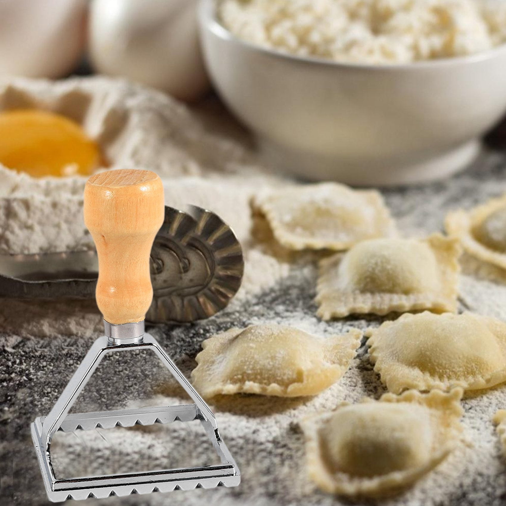 Ravioli Maker Cutter Stamp SetLeading Dough Cutter and Press Stamps