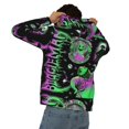 thumbnail image 6 of Cartoon Character Hoodie For Men Women Novelty Graphic Print Hoodies Casual Hooded Sweatshirt with Pocket 3x-Large, 6 of 8