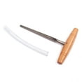 thumbnail image 1 of letairis Guitare Violoncelle Trou Alésoir avec Poignée Outils de Réparation en Acier Portable Menuisier Professionnel Menuisier, 1 of 6