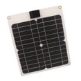 thumbnail image 3 of Solar Panel Kit 15W Dual Output Waterproof Monocrystalline Solar Battery Charger Panel for Car Boat Trailer RV 5V 12V White, 3 of 5