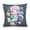 Blue, variant on Cute Magic Mermaid Girl Throw Pillow Covers Couch Pillowcases Decor for Bed Sofa 18" x 18"