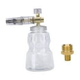 thumbnail image 4 of Rociador de espuma a presión para lavado de autos, botella de espuma de gran capacidad, 1 l, conector rápido de 1/4", rociador de agua, Adaptador H, 4 of 8