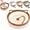 caramel, variant on Instinct Basket, Stimuli Cat Bed with Toy Tail, Stimulicat Bed Rope Cotton with Cushion, Breathable Cat Basket with Soft Cushion, Scratch-Resistant Indoor Cat Nest for All Seasons