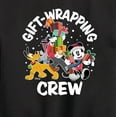 thumbnail image 3 of Disney - Mickey, Pluto, & Goofy Gift Wrapping Crew Christmas - Toddler & Youth Crewneck Fleece Sweatshirt, 3 of 5