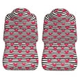 thumbnail image 5 of Fotbe Hearts And Lines Pattern Automotive Seat Covers for Cars Trucks and SUVs – Car Seat Covers for Front Seats,Protective Seat Covers,Vehicle Seat Covers, Set of 2, 5 of 9