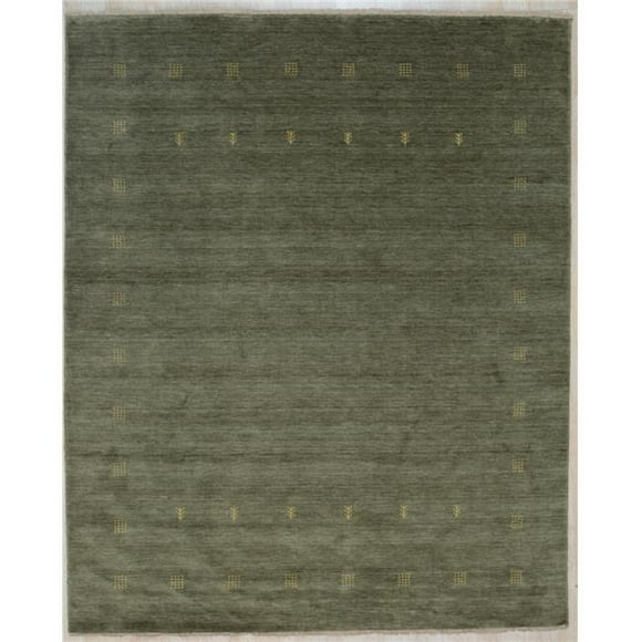 9 x 12 ft. Lori Baft Contemporary Area Rug, Green