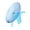 blue, variant on Colorful Quiet Gerbil Exercise Wheel Dish Running Disk Strong Base Small Pet Fitness Activity Toy
