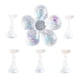 thumbnail image 5 of Soporte magnético para decoración de uñas con forma de flor, acrílico, 5 puntas, para práctica y entrenamiento Blanco, 5 of 9