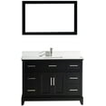 thumbnail image 1 of Vanity Art 48" Single Sink Bathroom Vanity Set with Engineered Marble Top and Free Mirror, 1 of 5