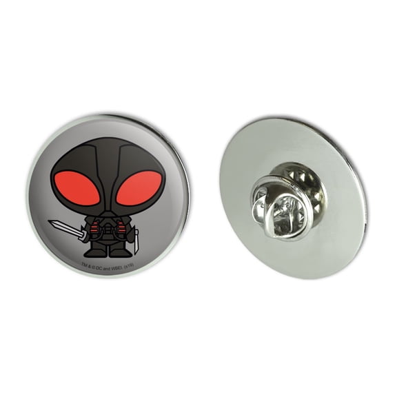 Aquaman Movie Black Manta Chibi Character Metal 1.1" Tie Tack Hat Lapel Pin Pinback