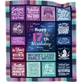 thumbnail image 2 of 17 Year Old Girl Gift Ideas, Gifts for 17 Year Old Girls, 17 Year Old Girl Birthday Gifts, 17th Birthday Gifts for Girl, 17th Birthday Decorations for Girls Throw Blanket 60"X50", 2 of 6