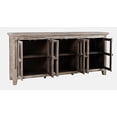 thumbnail image 5 of Jofran Rustic Shores 70" Coastal Distressed Acacia Six-Door Sideboard Cabinet, 5 of 9
