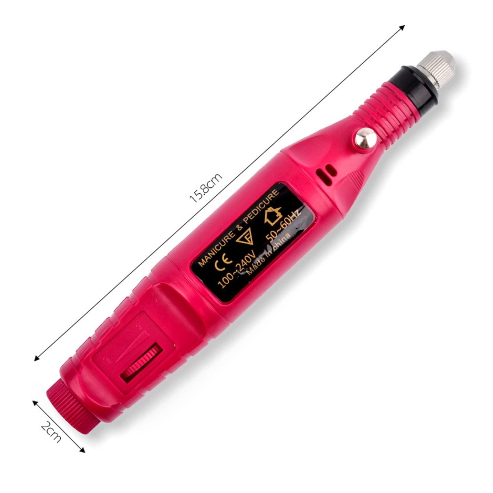 USB Portable Nail Drill Machine For Nails Peeling And Polishing, Nail Polisher Pen-input Nail Drill Kit ,Low Noise