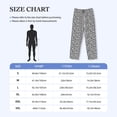 thumbnail image 4 of Balery Weave Geometric Pantalones de pijama para hombre, pijama ultraligero, pantalón de descanso-Large, 4 of 6