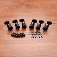 thumbnail image 6 of 6x Tuning Keys Pegs Classical Durable Guitar Machine Heads Knobs Metal Locking for Electric Guitars Folk Guitars Repair Part Accessories 3 Left3 Right, 6 of 8