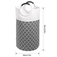 thumbnail image 6 of IsEasy 82L Large Laundry Basket, Waterproof Collapsible Laundry Hamper Bag with Handles, Easy Storage for College Dorm, Round, 6 of 8