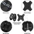 thumbnail image 3 of Weighted Vest for Men and Women, 15lbs Weight Vest for Workout Equipment, 3 of 7