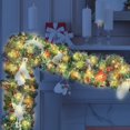 thumbnail image 3 of hanging plant,Rattan Tree Christmas Decoration Artificial Christmas LED Wreath Vine String Lights Lights Flower Staircase Decor decor hanging,Green, 3 of 8