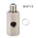 thumbnail image 3 of Adaptador de calibre de línea, adaptadores de alimentación de aceite Turbo NPT de 1/8 pulgadas instalación Simple profesional Universal para piezas de,Sensor de presión de aceite Adaptador de alimenta Higoodz Accesorio de coche, 3 of 8
