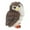 Brown, variant on KALLORY Brown Ceramic Owl Statue for Decor Perfect Gift and Tabletop Decoration
