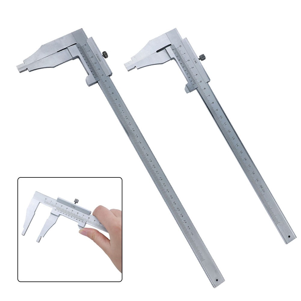 Vernier Caliper Steel Vernier Caliper Gauge Micrometer Metric Measuring Tools 200Mm
