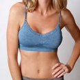 thumbnail image 2 of Coobie Womens Lace V-Neck Bralette Style-9042, 2 of 3