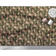 thumbnail image 3 of Soimoi Green Cotton Voile Fabric Floral & Paisley Printed Craft Fabric by the Yard 42 Inch Wide, 3 of 3