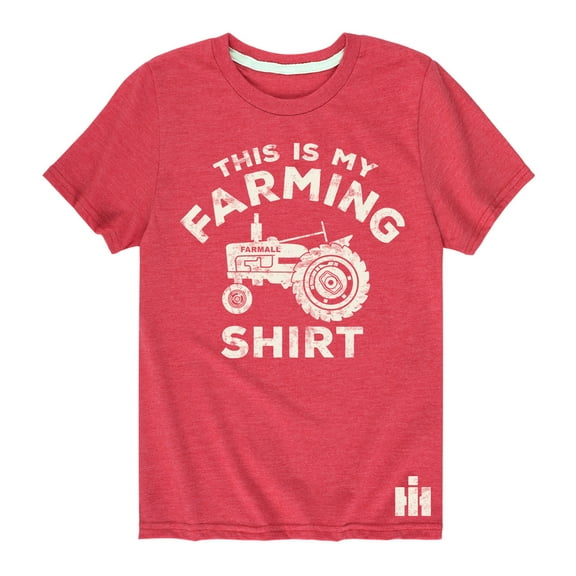 Case IH - This Is My Farming Shirt - Youth Short Sleeve Graphic T-Shirt