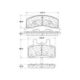 thumbnail image 2 of Centric 102.03700 Ctek Metallic Brake Pads - Gm, 2 of 4