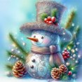 thumbnail image 3 of Kit 5D DIY Con Taladro Muñeco Nieve Del Arte Artesanal 40x40cm, 3 of 7