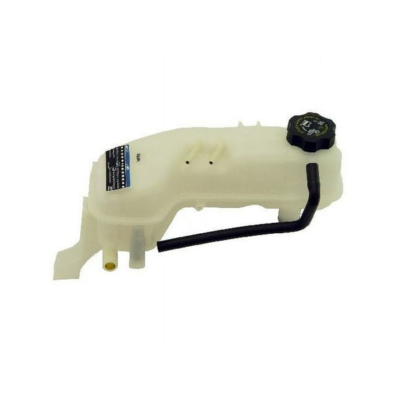 Front Radiator Coolant Overflow Expansion Tank with Cap - Compatible with 1999 - 2004 Oldsmobile Alero 2000 2001 2002 2003