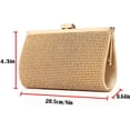 thumbnail image 2 of LinYooLi Sac à Main de Soirée pour Femmes Sac à Bandoulière Sac à Main de Mariée Strass Mariage Fête Cocktail Bal Club Sac, 2 of 6