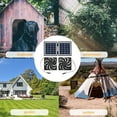 thumbnail image 4 of Exhaust Ventilation Cooling Fan, Solar Powered Attic Ventilator Exhaust Fan for Outdoor Pet House Utility Room, 4 of 7