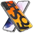 thumbnail image 2 of MUNDAZE Samsung Galaxy S21 Ultra Shockproof Clear Hybrid Protective Phone Case Orange Yellow Clear Funny Text Quote Fosho Cover, 2 of 5