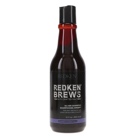Redken Brews Silver Charge Shampoo 10 oz