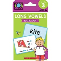 Bob Books Bob Books - Long Vowels Flashcards Phonics, Ages 4 and Up, Kindergarten (Stage 3: Developing Reader), (Paperback)
