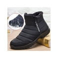 mens winter boots with side zipper