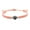 pink rope plus black, variant on Fogun Romance Projection Bracelet Featuring 100 Languages Crystals Mattes Stone Designs for Couples and Special Occasion
