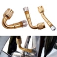 thumbnail image 2 of Jkung Brass Tire Valve Extension Set Core Rubber Seal Ring, 2 of 8