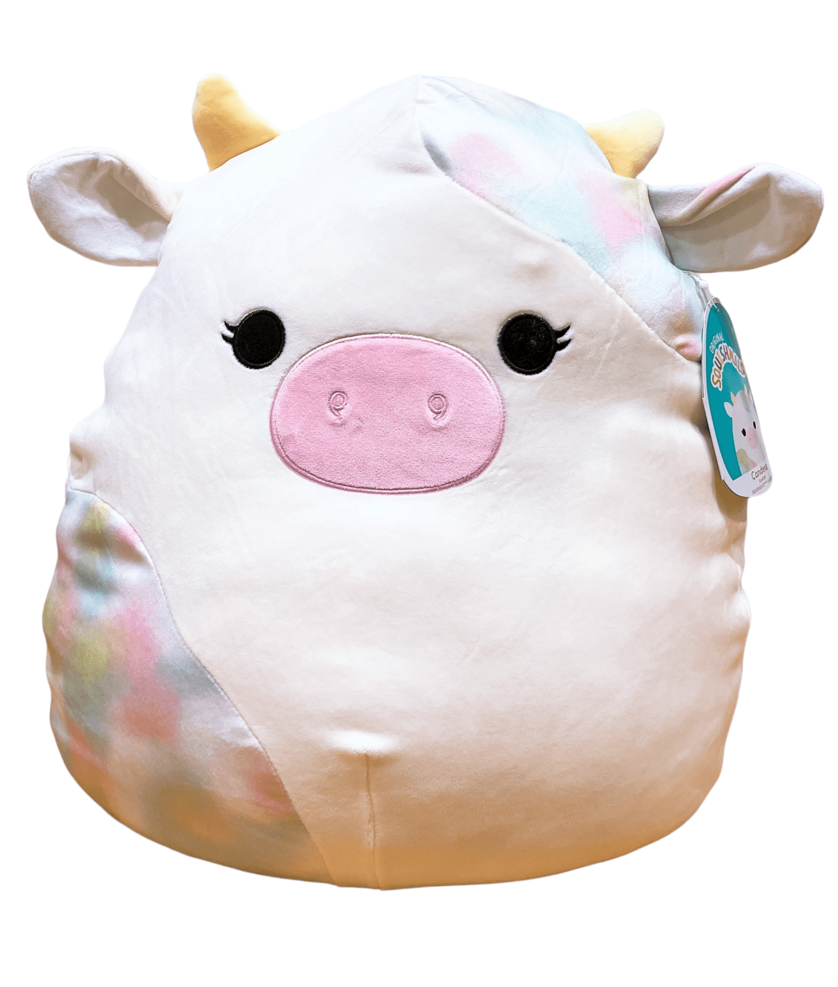 Squishmallows 2022 Easter Squad B 16" Candess the Cow Plush Toy
