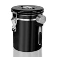 thumbnail image 1 of Lishi Coffee Storage Canister - Stainless Steel Container with Scoop and Date Tracker - for Ground Coffee, Tea, Flour, Cereal, Sugar, Rice, 1 of 5