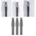 thumbnail image 2 of Ywmsfl 3Pcs Eyebrow Pencil Sharpening Auxiliary Tool With 4 Grooves Makeup Pencil Sharpener Assistant Tool For Professional, 2 of 11