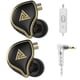thumbnail image 2 of QKZ ZXD Auriculares con cable 3.5 mm portátil 360 grados en audio auricular interior al aire libre transparente en vivo ejercitando auriculares caminando negro con micrófono Scienceny EL014470-02, 2 of 7